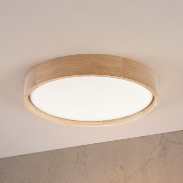 Brilagi - LED таванно осветително тяло MANAROLA PLAIN LED/24W/230V 3000K Ø 41 cm дъб