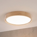 Brilagi - LED таванно осветително тяло MANAROLA PLAIN LED/24W/230V 4000K Ø 41 см дъб