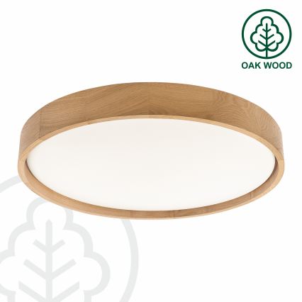 Brilagi - LED таванно осветително тяло MANAROLA PLAIN LED/36W/230V 3000K диам. 48 см дъб