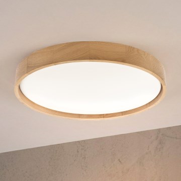 Brilagi - LED таванно осветително тяло MANAROLA PLAIN LED/36W/230V 3000K Ø 48 см дъб