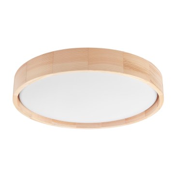 Brilagi - LED таванно осветително тяло MANAROLA SIMPLE LED/24W/230V 3000K борова дървесина, диаметър 41 см
