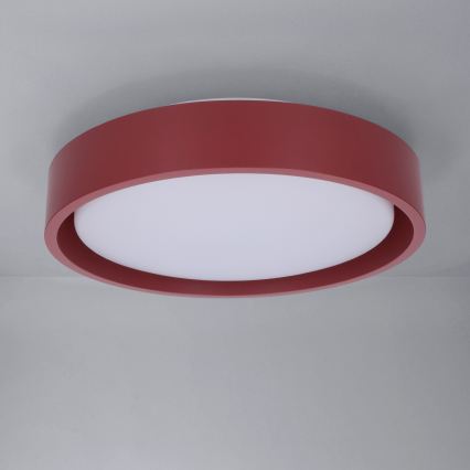 Brilagi - LED таванно осветително тяло MATTEO LED/24W/230V Ø 31 см червено