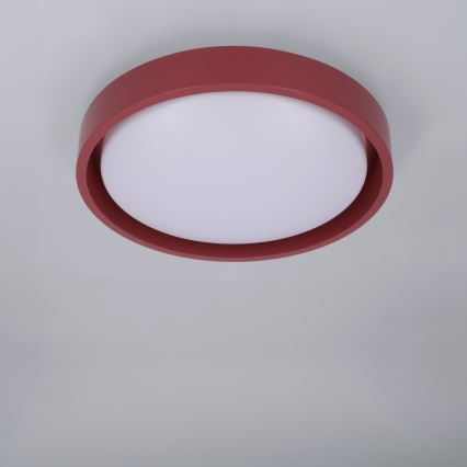 Brilagi - LED таванно осветително тяло MATTEO LED/24W/230V Ø 31 см червено
