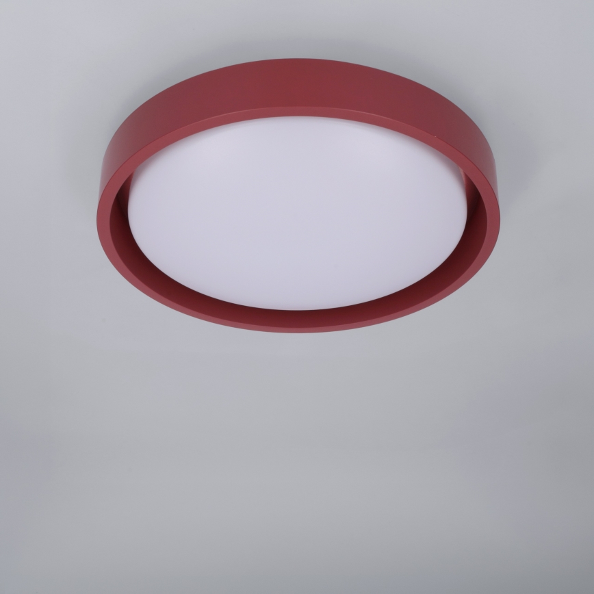 Brilagi - LED таванно осветително тяло MATTEO LED/24W/230V Ø 31 см червено