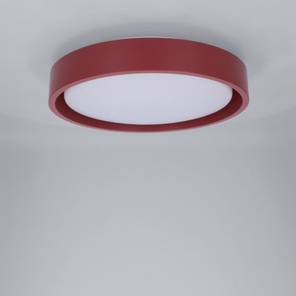 Brilagi - LED таванно осветително тяло MATTEO LED/24W/230V Ø 31 см червено