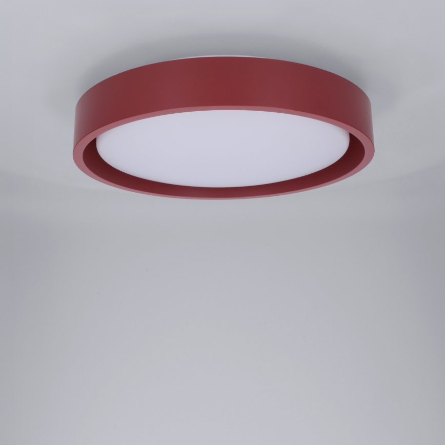 Brilagi - LED таванно осветително тяло MATTEO LED/24W/230V Ø 31 см червено