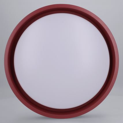 Brilagi - LED таванно осветително тяло MATTEO LED/24W/230V Ø 31 см червено