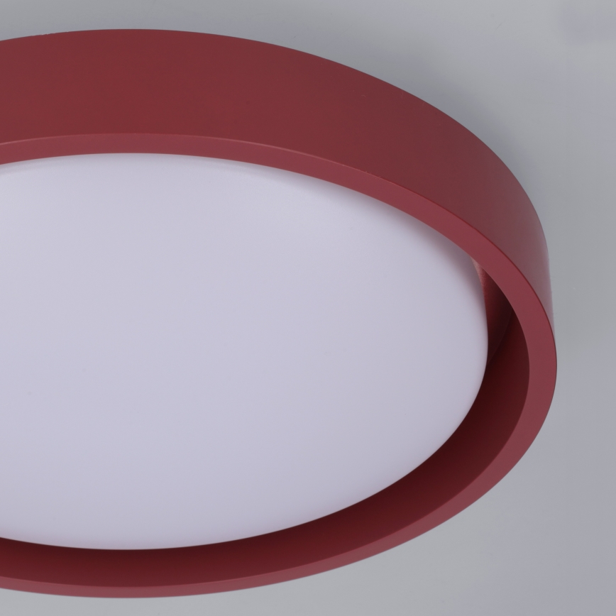Brilagi - LED таванно осветително тяло MATTEO LED/24W/230V Ø 31 см червено