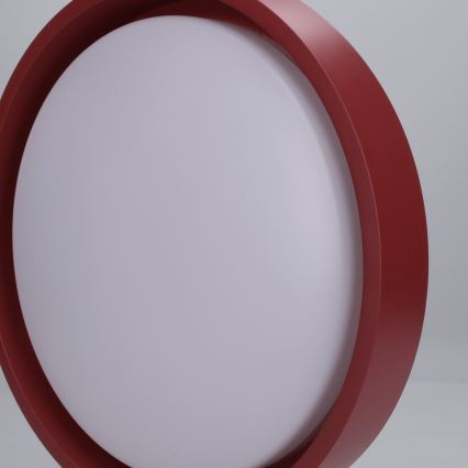 Brilagi - LED таванно осветително тяло MATTEO LED/24W/230V Ø 31 см червено