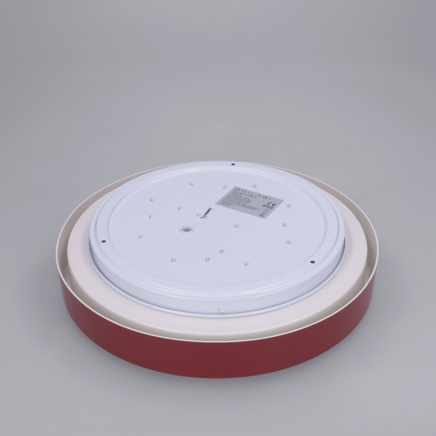 Brilagi - LED таванно осветително тяло MATTEO LED/24W/230V Ø 31 см червено