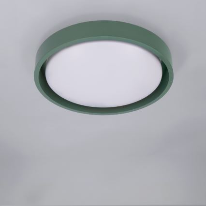 Brilagi - LED таванно осветително тяло MATTEO LED/24W/230V Ø 31 см зелено