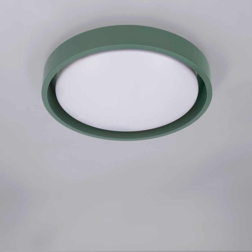 Brilagi - LED таванно осветително тяло MATTEO LED/24W/230V Ø 31 см зелено