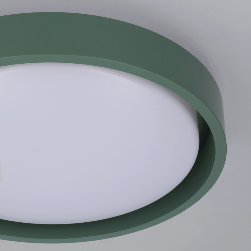 Brilagi - LED таванно осветително тяло MATTEO LED/24W/230V Ø 31 см зелено