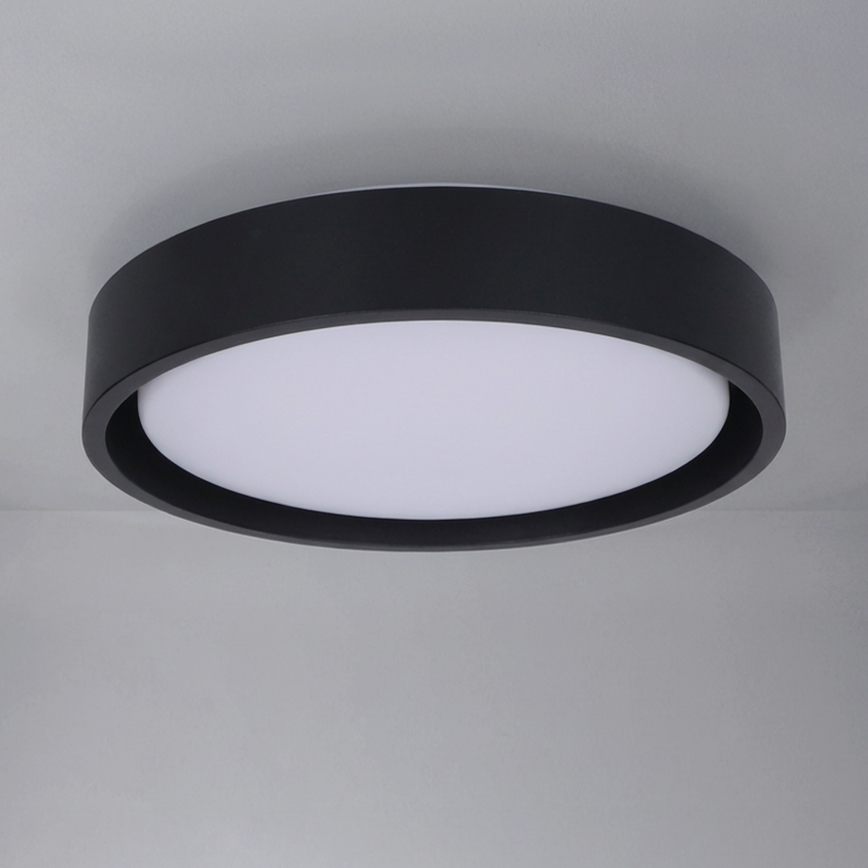 Brilagi - LED таванно осветително тяло MATTEO LED/24W/230V Ø31 см черно