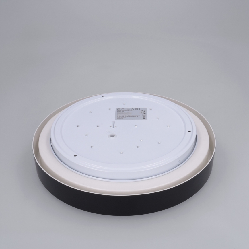 Brilagi - LED таванно осветително тяло MATTEO LED/24W/230V Ø31 см черно