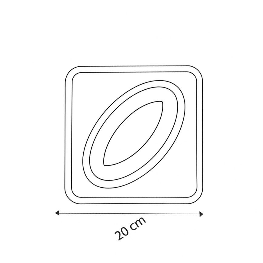 Brilagi - LED таванно осветително тяло MODERN MINI LED/32W/230V 3000/4000/6000K