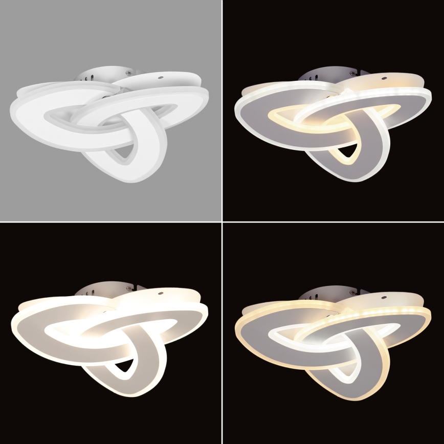 Brilagi - LED димируемо таванно осветително тяло MODERN MINI LED/49W/230V 3000-6000K 30x30 cm + дистанционно управление