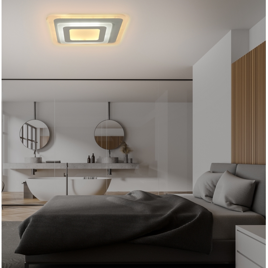 Brilagi - Димируемо LED таванно осветително тяло MODERN MINI LED/65W/230V 3000-6000K 37x37 cm + дистанционно управление