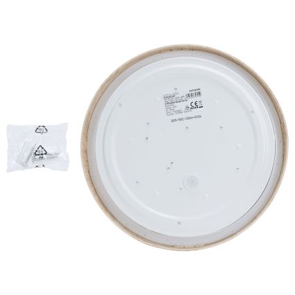Brilagi - LED таванно осветително тяло NATURA LED/12W/230V 3000K диаметър 26,3 cm