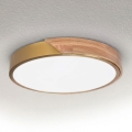 BRILAGI - LED таванно осветително тяло PILANA LED/24W/230V дъб/златист Ø 30 см