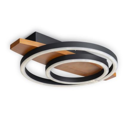 BRILAGI - LED таванно осветително тяло PLANK LED/28W/230V 4000K 30x40 cm дърво