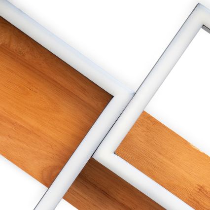 BRILAGI - LED таванно осветително тяло PLANK LED/30W/230V 4000K 34,5x65 cm дърво