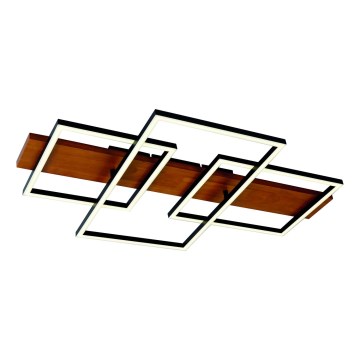 Brilagi - LED таванно осветително тяло PLANK LED/35W/230V 4000K 55x90 cm дърво