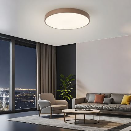 Brilagi - LED таванно осветително тяло POOL LED/60W/230V 3000/4000/6000K Ø 60 см кафяво