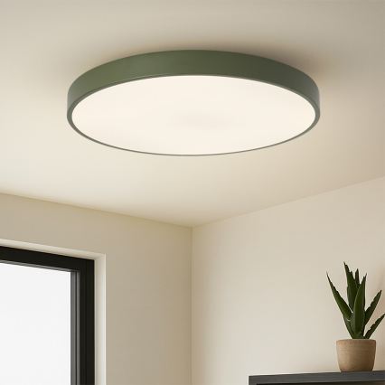 Brilagi - LED плафон POOL LED/100W/230V 3000/4000/6000K Ø 80 см зелен