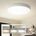 Brilagi - LED таванно осветително тяло POOL LED/100W/230V 3000/4000/6000K Ø 80 см, бяло