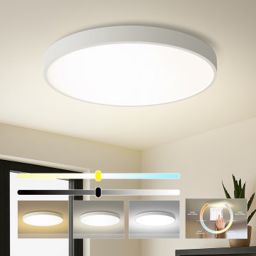 Brilagi - LED таванно осветително тяло POOL LED/100W/230V 3000/4000/6000K Ø 80 см, бяло