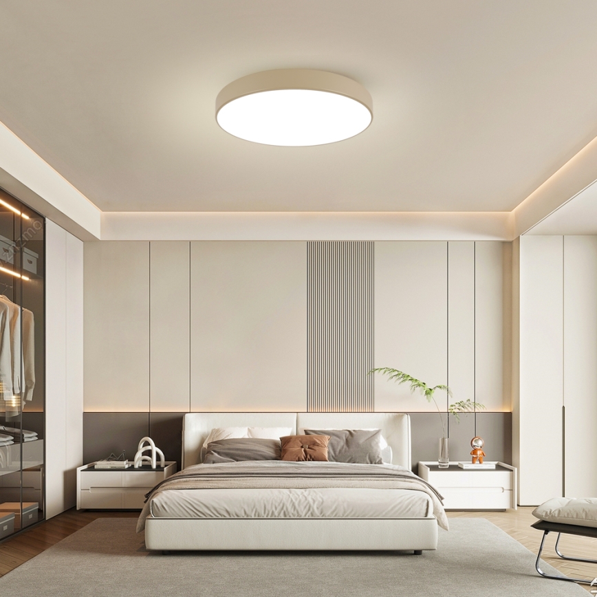 Brilagi - LED таванно осветително тяло POOL LED/100W/230V 3000/4500/6000K pr. 80 cm бежово