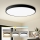 Brilagi - LED таванно осветително тяло POOL LED/128W/230V 3000/4000/6000K Ø 100 см черно