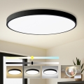 Brilagi - LED таванно осветително тяло POOL LED/180W/230V 3000/4000/6000K pr. 120 см черно