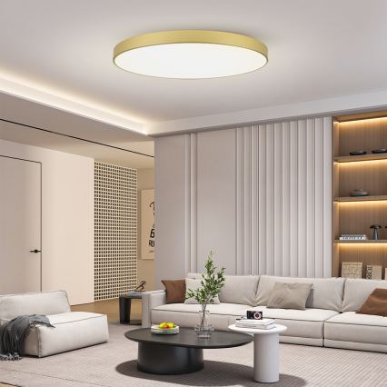 Brilagi - LED таванно осветително тяло POOL LED/180W/230V 3000/4000/6000K Ø 120 см, златисто