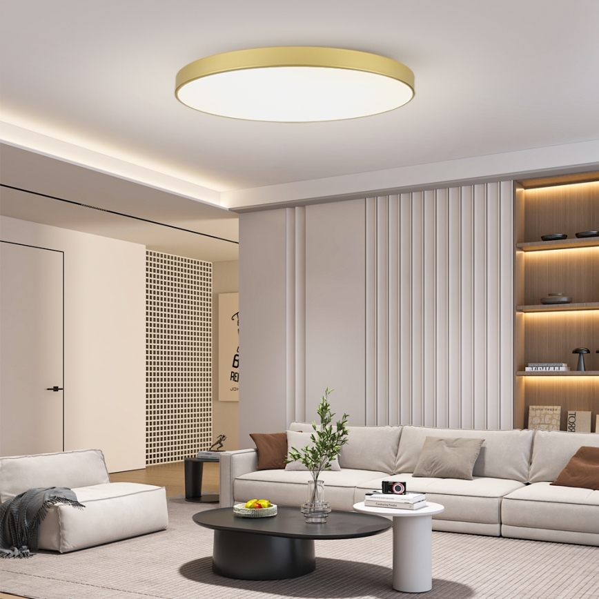 Brilagi - LED таванно осветително тяло POOL LED/180W/230V 3000/4500/6000K Ø 120 см, златисто