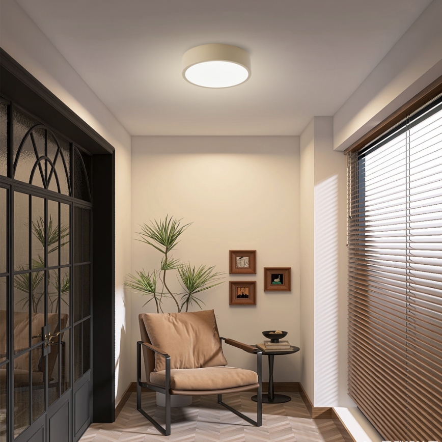 Brilagi - LED таванно осветително тяло POOL LED/18W/230V 3000/4000/6000K Ø 20 см бежово