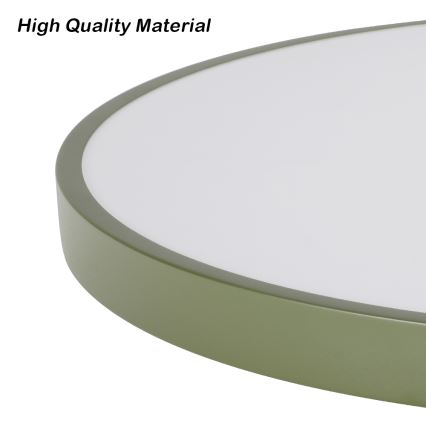 Brilagi - LED таванно осветително тяло POOL LED/36W/230V 3000/4000/6000K Ø 30 см зелено