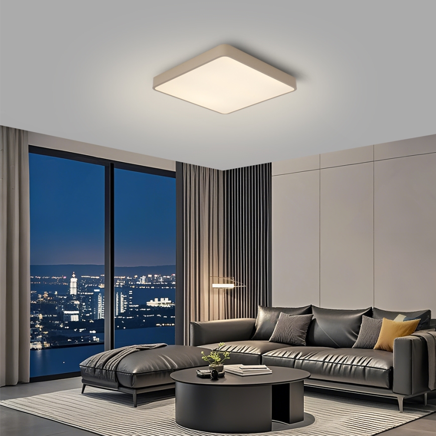 Brilagi - LED таванно осветително тяло POOL LED/36W/230V 3000/4500/6000K 40x40 cm бежово