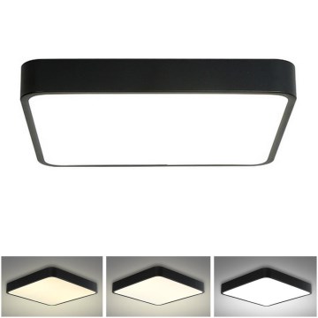 Brilagi - LED таванно осветително тяло POOL LED/36W/230V 3000/4500/6000K 40x40 см черно