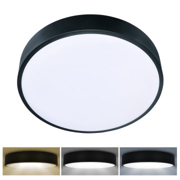 Brilagi - LED таванно осветително тяло POOL LED/36W/230V 3000/4500/6000K диаметър 30 см черно