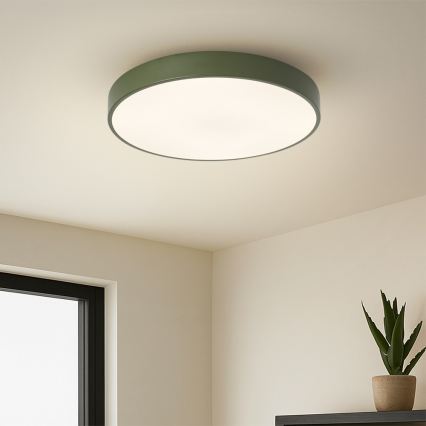 Brilagi - LED плафон POOL LED/48W/230V 3000/4000/6000K диаметър 40 см зелен