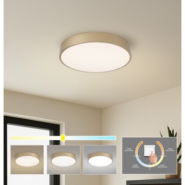 Brilagi - LED таванно осветително тяло POOL LED/48W/230V 3000/4000/6000K Ø 40 см, златисто