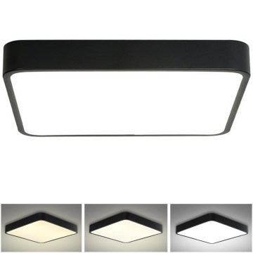 Brilagi - LED таванно осветително тяло POOL LED/48W/230V 3000/4500/6000K 50x50 см черно