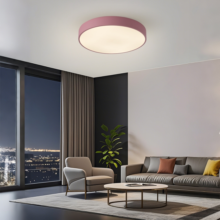 Brilagi - LED плафон POOL LED/60W/230V 3000/4000/6000K Ø 50 см розов