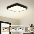 Brilagi - LED таванно осветително тяло POOL SQUARE LED/36W/230V 3000/4000/6000K 40x40 cm черно