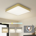 Brilagi - LED таванно осветително тяло POOL SQUARE LED/36W/230V 3000/4000/6000K 40x40 см златисто