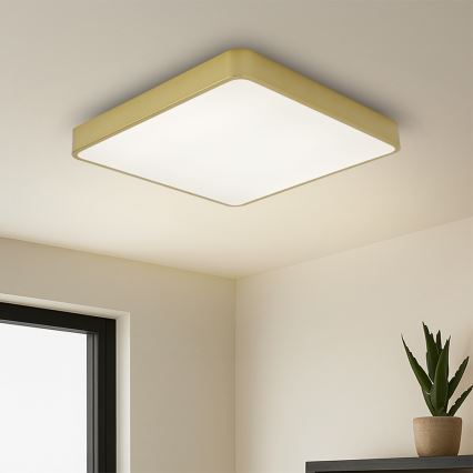 BRILAGI - LED таванно осветително тяло POOL SQUARE LED/36W/230V 3000/4000/6000K 40x40 см златисто