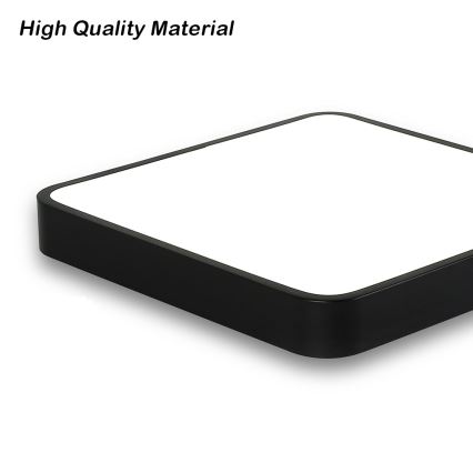 Brilagi - LED таванно осветително тяло POOL SQUARE LED/36W/230V 3000/4500/6000K 40x40 cm черно