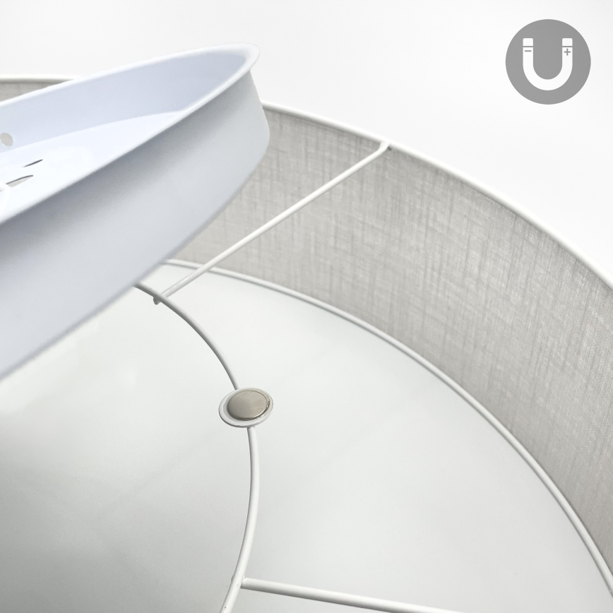 Brilagi - LED таванно осветително тяло SIRIJA 4xE27/15W/230V с диаметър 60 см бяло
